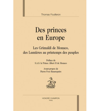 Des princes en Europe  les...