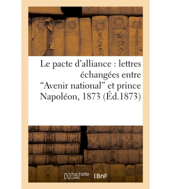 Le pacte dalliance  lettres...