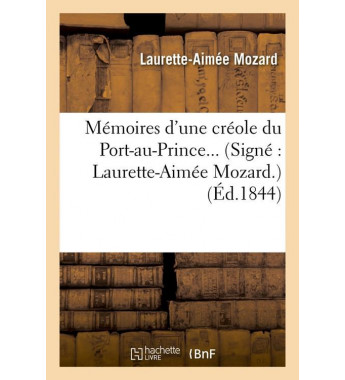 Memoires dune creole du...