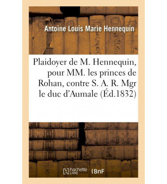 Plaidoyer de m hennequin...