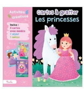 Cartes à gratter princesses