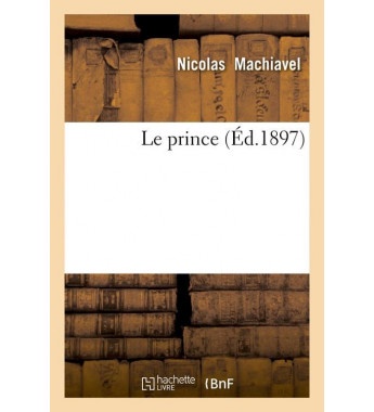 Le prince (ed1897)